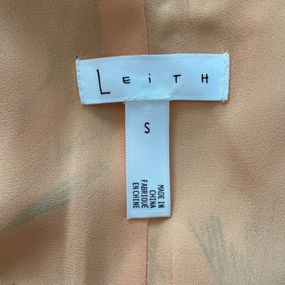 LEITH Dress Floral Wrap Lower Back High Low Front Lined Size S Cocktail NEW - Picture 6 of 16